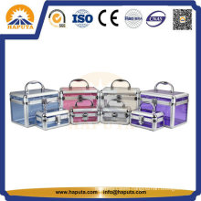 Aluminum Acrylic Cosmetic Case for Makeup (HB-2101)